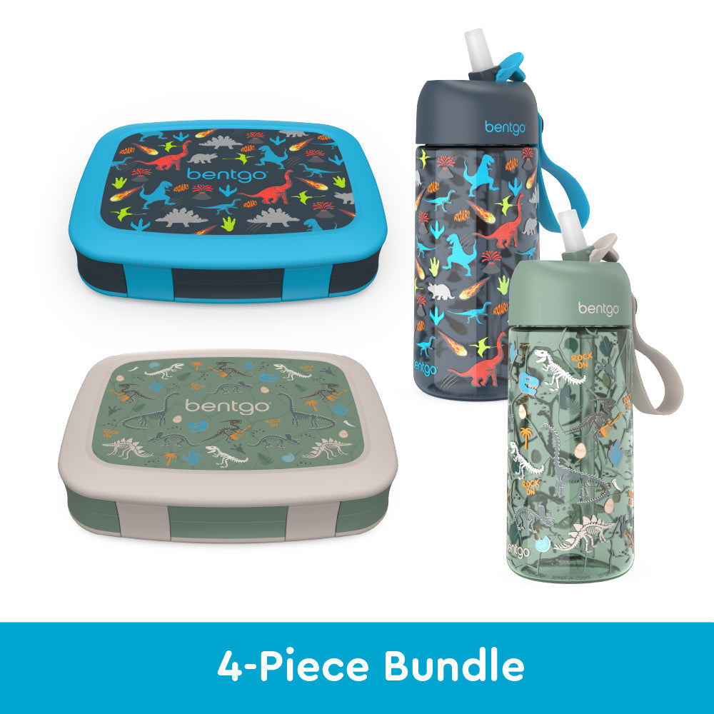 bentgo-kids-prints-lunch-boxes-and-water-bottles-y9 bentgo-lunch-box-bottle-bundle-dinsoaur-fossils-1.jpg