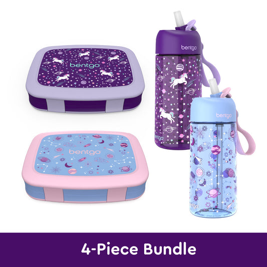 bentgo-kids-prints-lunch-boxes-and-water-bottles-y9 bentgo-lunch-box-bottle-bundle-unicorn-galaxy-1.jpg
